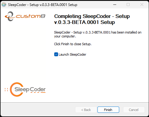 New Installation - Auto Launch