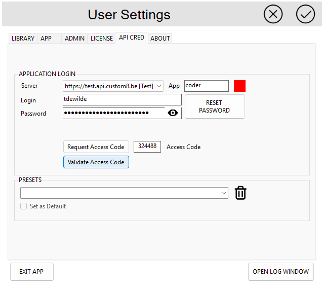 Testing API Connection
